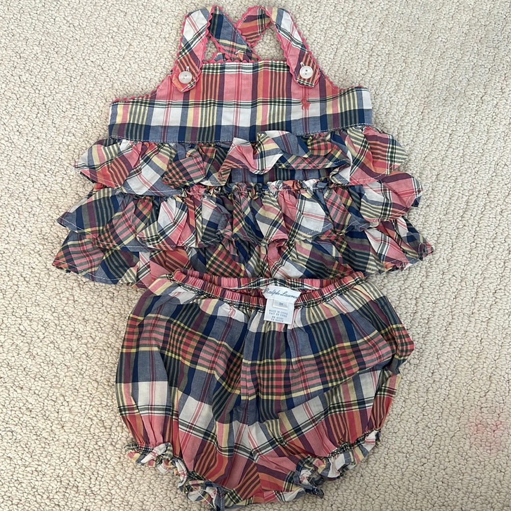 Ralph Lauren 3 month top and bottom brand new no tags